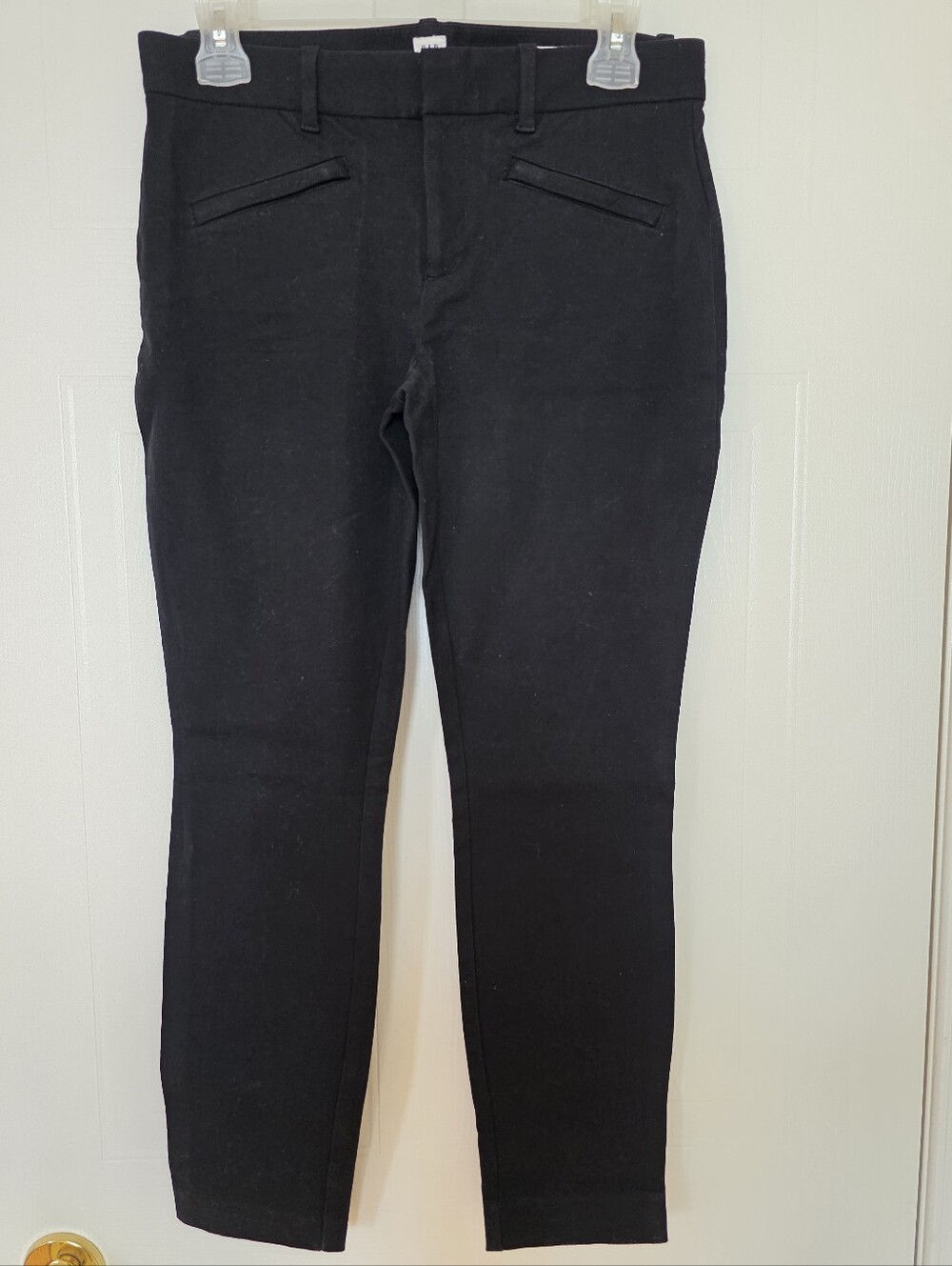 GAP Signature Skinny Ankle Pants, Black, 4 Regular